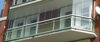 Sarcina maximă pe balcon este de 200 kg / m2