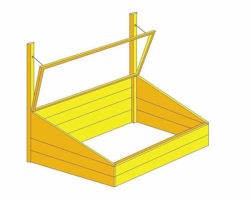 Mini serre de bricolage. 700 photos, instructions étape par étape