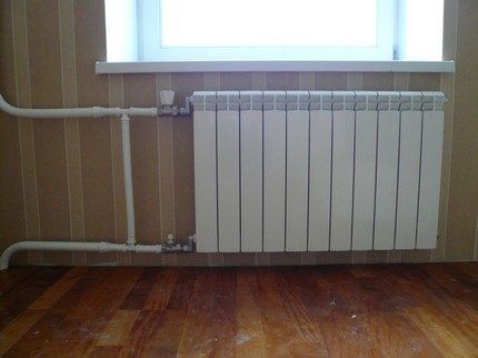 Flerseksjonsvarmeradiator