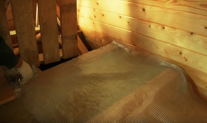 Inštalácia guľatiny na balkón a lodžiu