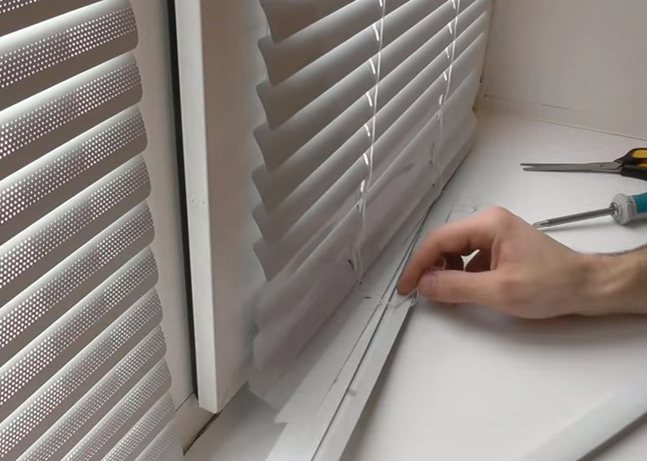 persienner installasjon trinn 4