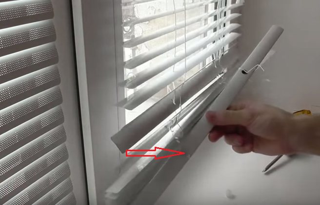 persienner installasjonstrinn 7