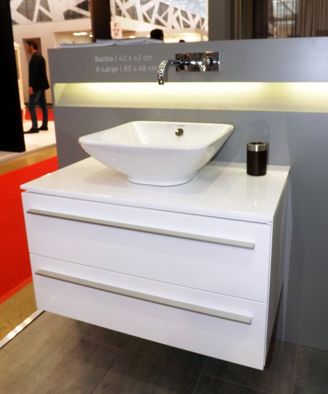 Duravit overlay bowl na MosBuild 2014