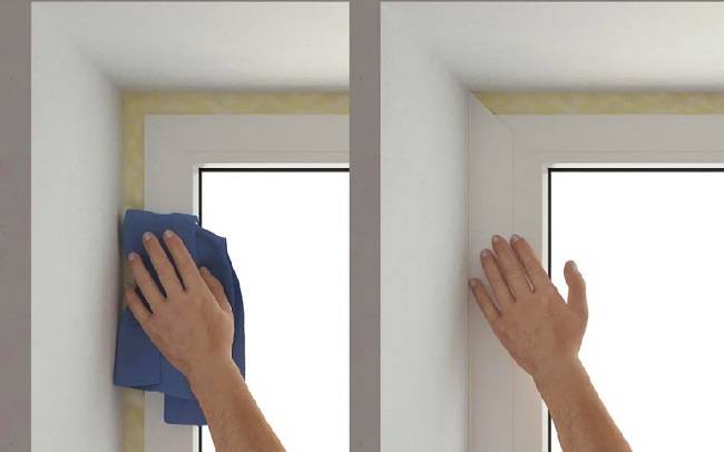 Cover strip for plastic windows