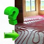 Yerden ısıtma devreleri için duvar tipi kazan