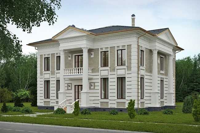 kućni prozori u klasičnom stilu
