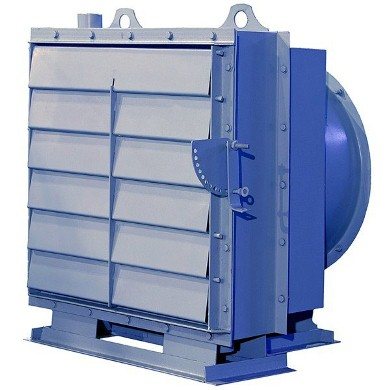 axial fan for heating production areas