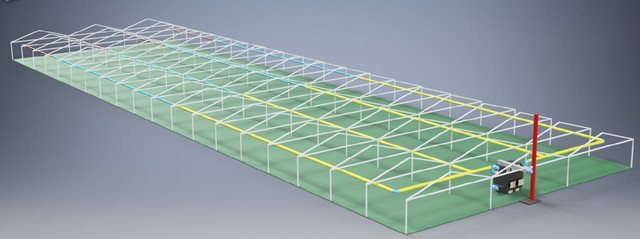 Grijanje staklenika 3000 m²
