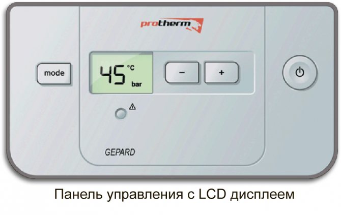 kontrollpanel proterm cheetah