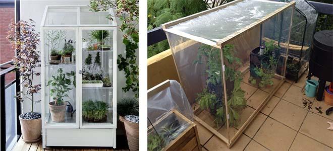 serres pour le balcon