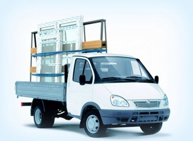 transporte de ventanas