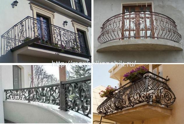 Balustrade de balcon: tipuri de balustrade de balcon