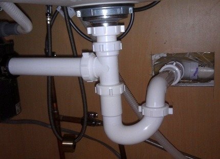 Construção de tubo de plástico