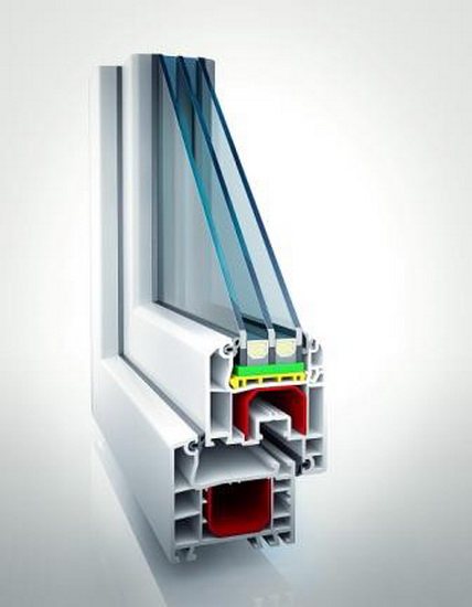 Plastic windows Aluplast 4000 elegant