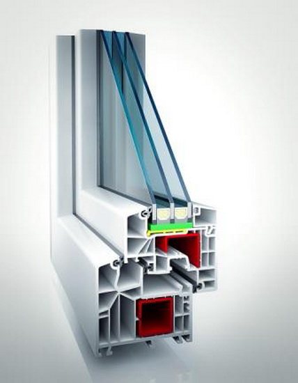 Plastic windows Aluplast 8000 advance