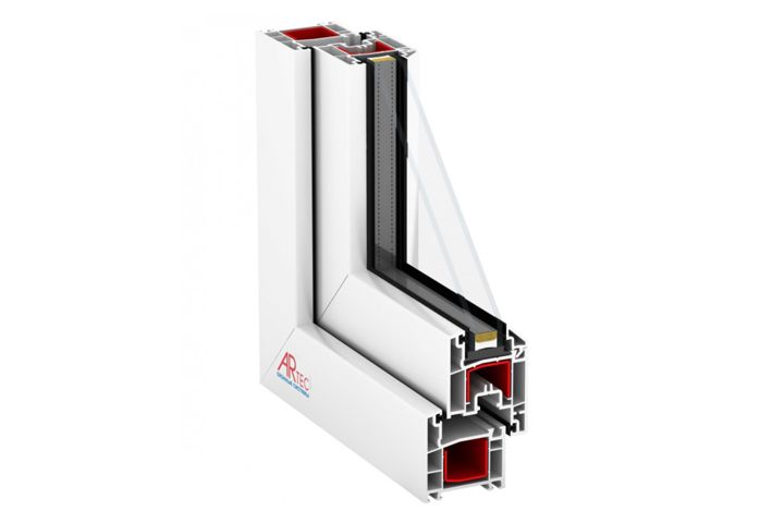 ARtec sisteminin plastik profili 60 mm