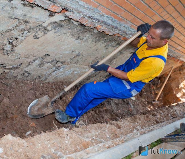 Az alap előkészítése a szigeteléshez