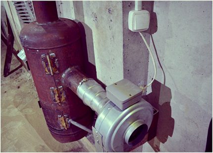 Ventilatorforbindelse