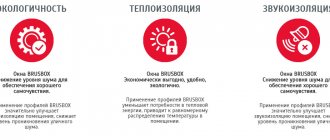 Предимства на прозорците Brusbox