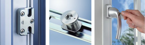burglar-proof fittings
