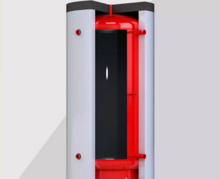 Almacenamiento de calor hueco