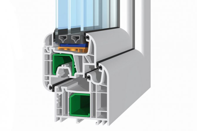 PVC profile Salamander 3d