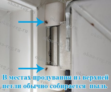 Прахът се събира там, където духа