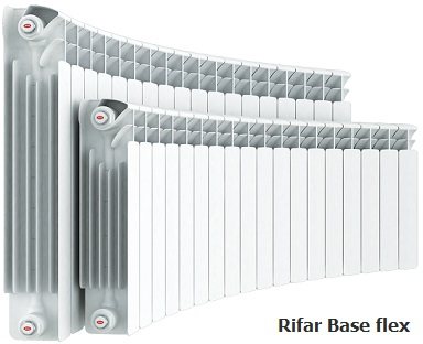 Radiálne radiátory Rifar Base flex