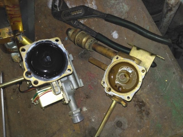 Reparación bricolaje de calentadores de agua a gas.