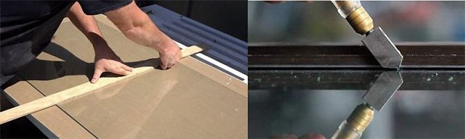 DIY rezanie skla
