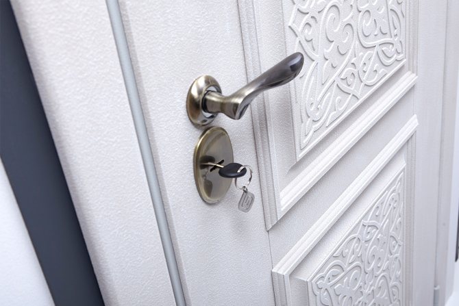 Manija de la puerta delantera