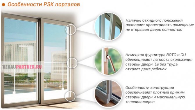Posuvné dvere na balkón