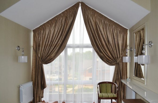 Cortinas para janelas de sótão