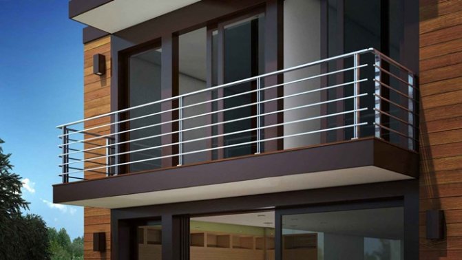 Balustradă balcon din oțel și aluminiu