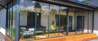 Puertas de vidrio a la terraza: ¡se ve hermosa!