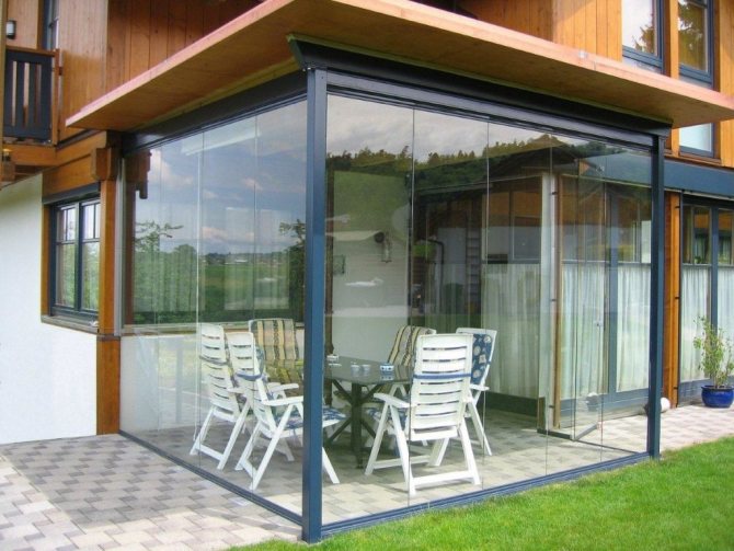 Puertas de vidrio a la terraza: ¡se ve hermosa!