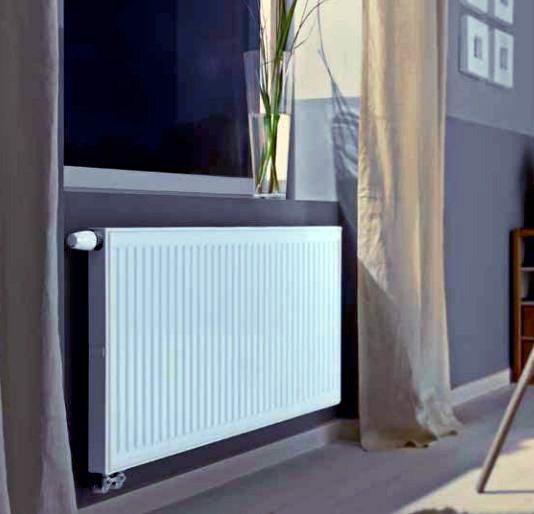 Tabeller med egenskaper for radiatorer