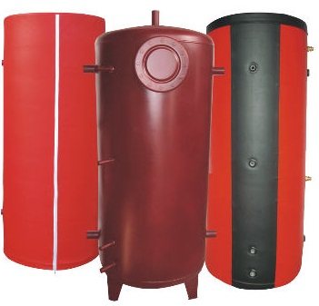 acumulador de calor para caldeira de combustível sólido