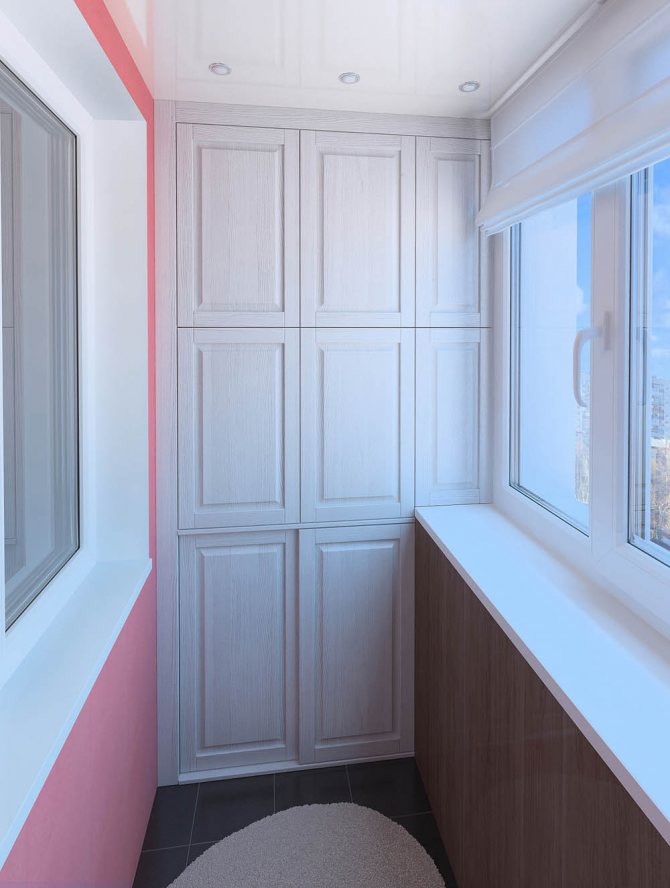 Warm glazing of balconies and loggias is the best option for an apartment