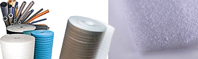 Värmeisoleringsmaterial skumd polyeten