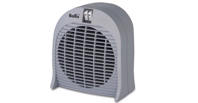 Ohrievač ventilátora Ballu BFH / S-04