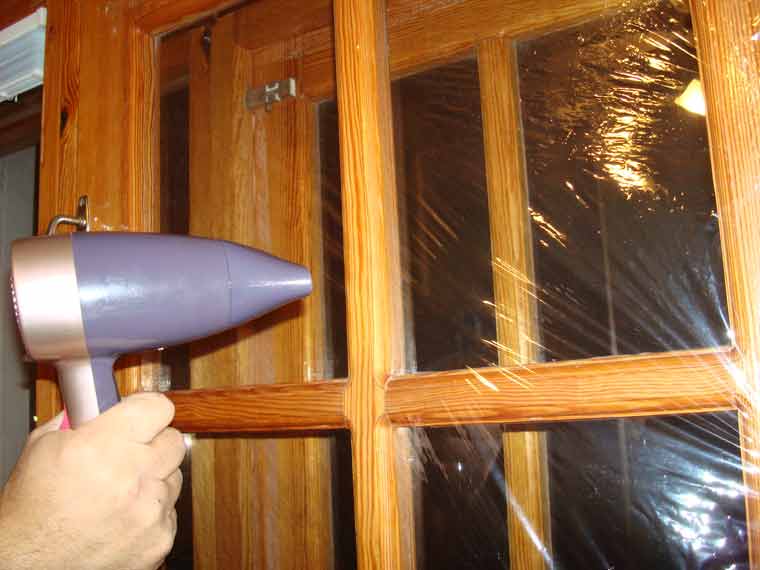 Thermal film third glass