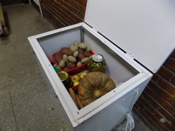 thermo cabinet on the loggia