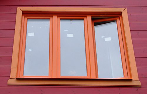 Ventana de tres hojas