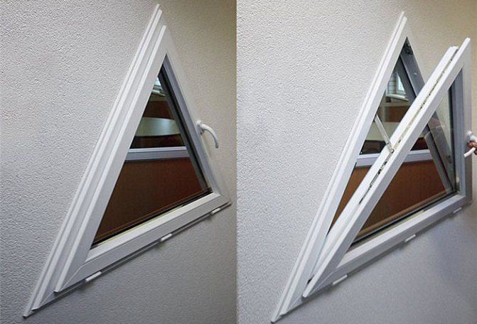 PVC trojuholníkové štruktúry
