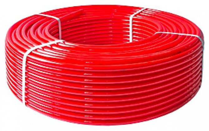 Radyatör ısıtması için borular. XLPE borular