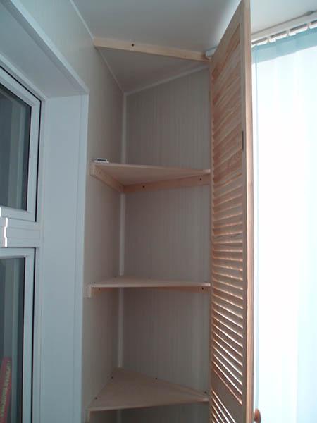rayonnage d'angle