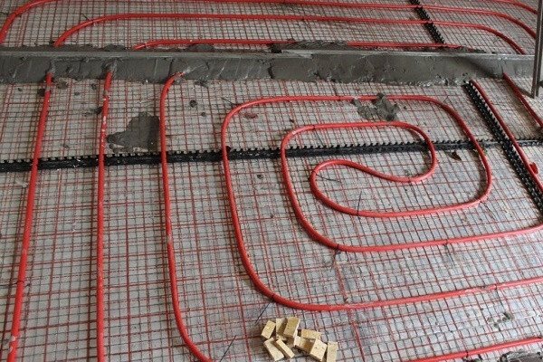 Colocación de la bobina sobre un sustrato revestido
