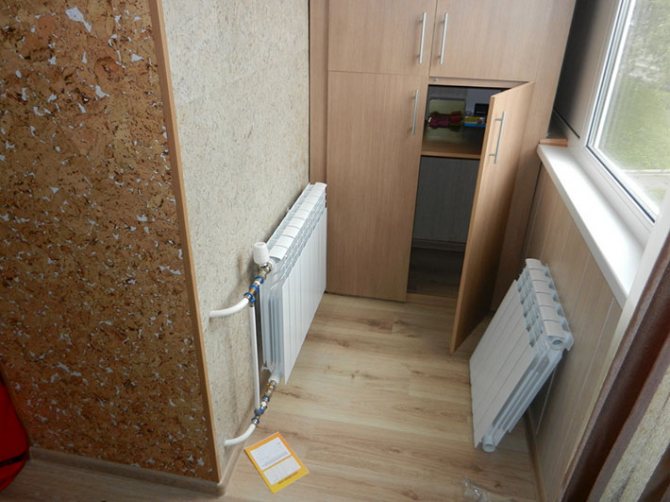 Instalarea unei baterii suplimentare pe balcon
