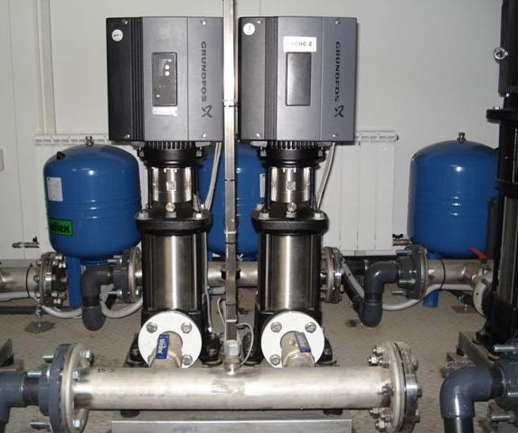 Instalação do Grundfos Multi-E